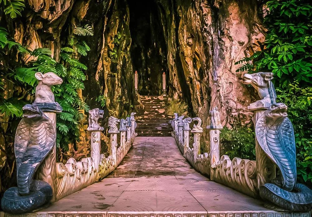Marble Mountains cave entrance