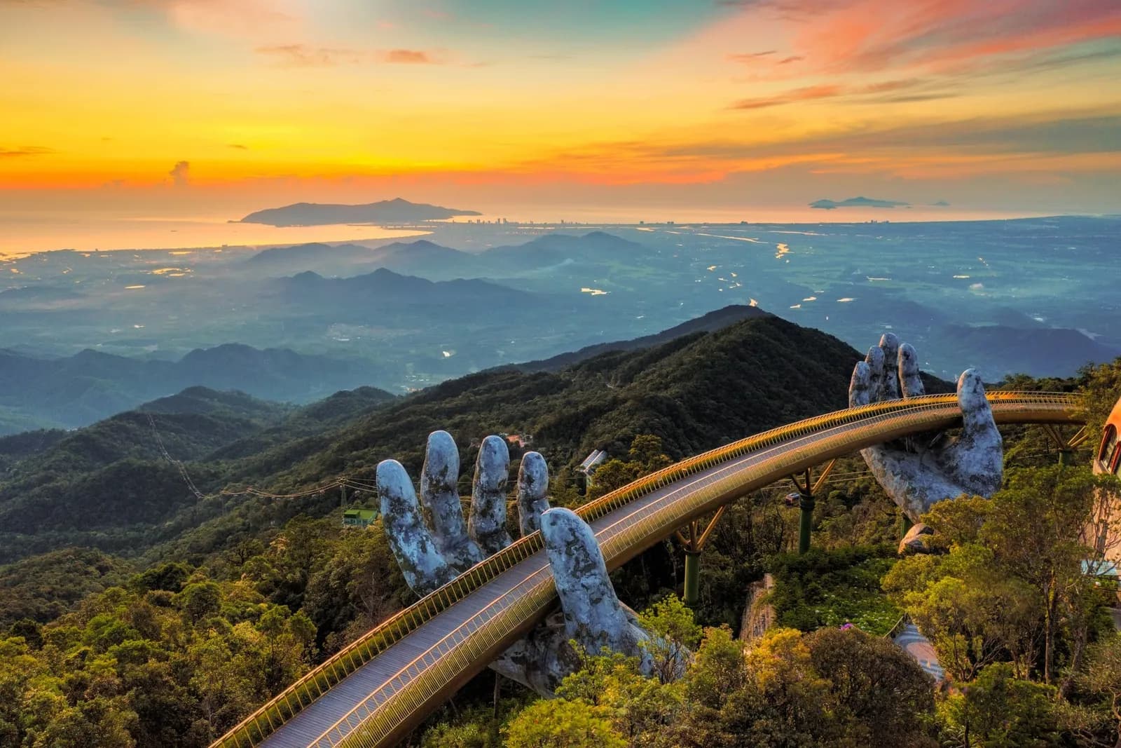 Golden Bridge at sunset
