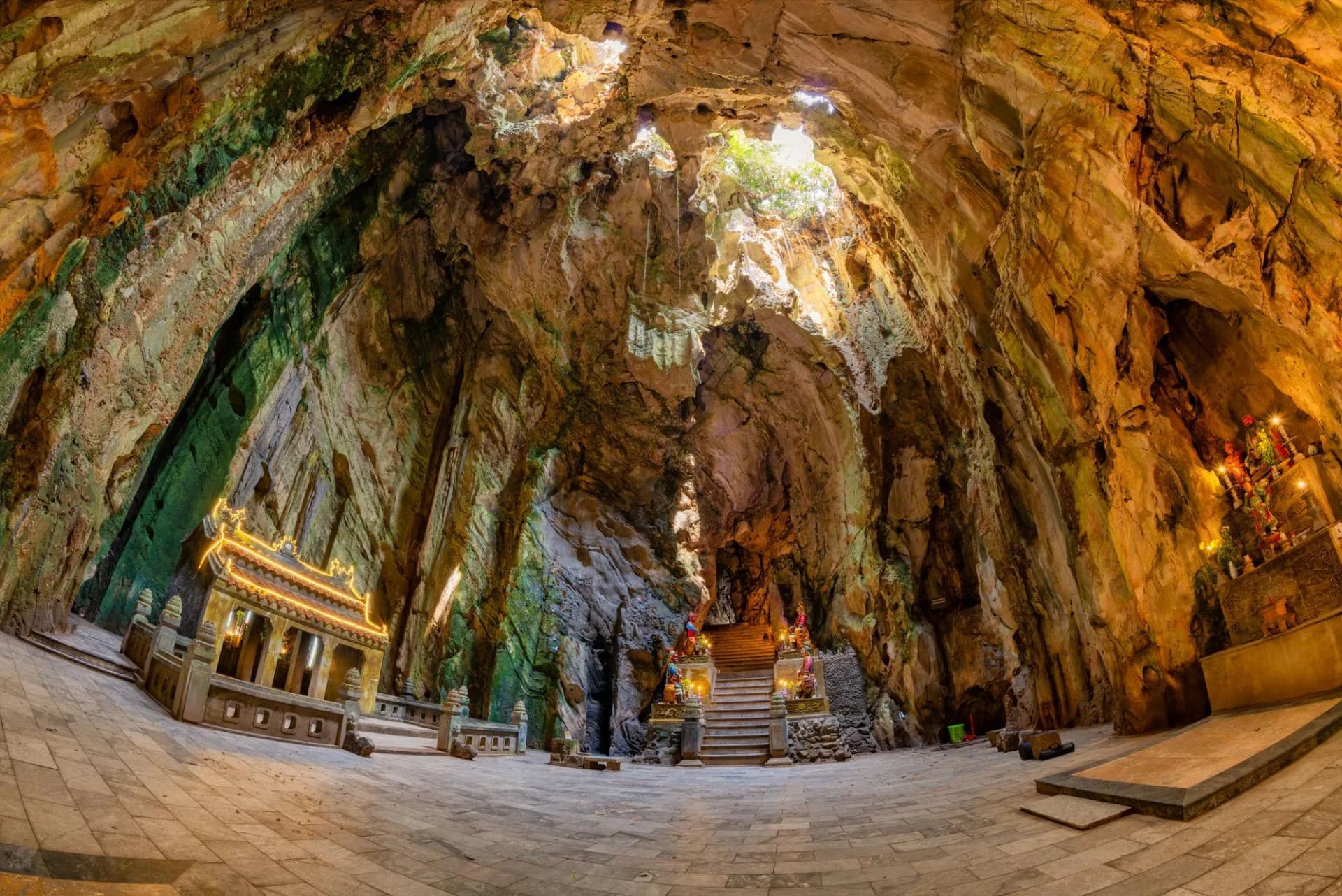 Marble Mountains cave near Da Nang